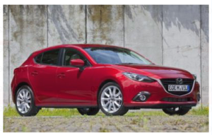 Mazda 3 csomagtértálca 5 ajtós 2013.09-tól.