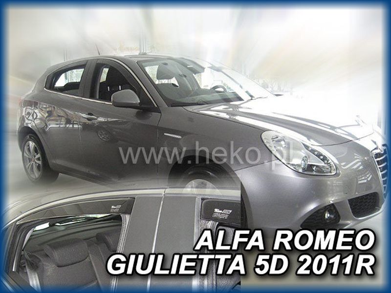 ALFA ROMEO Giulietta légterelő első+hátsó ablakokhoz 5 ajtós kivitelhez 2010-