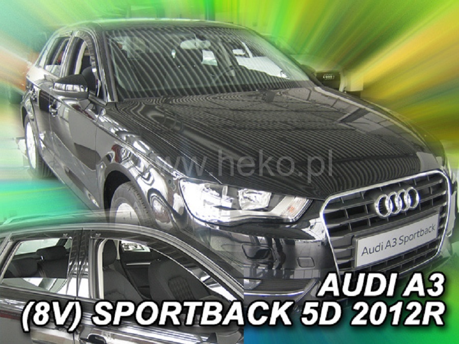 Audi A3 Sportback légterelő első+hátsó ablakokhoz 5 ajtós kivitelhez 2012-2020