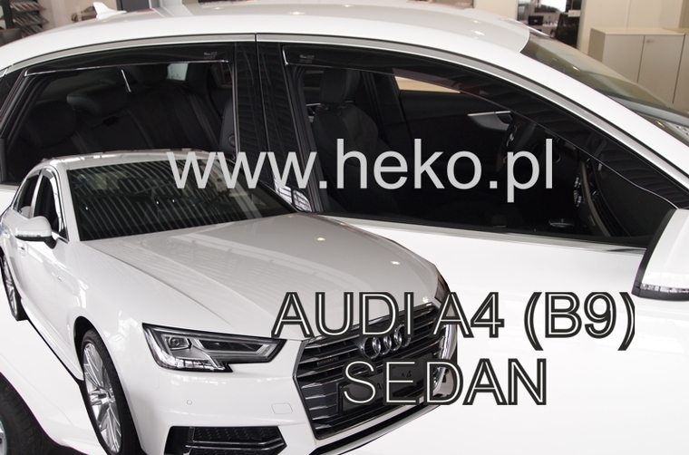 Audi A4 légterelő első+hátsó ablakokhoz 4 ajtós kivitelhez 2015.05-