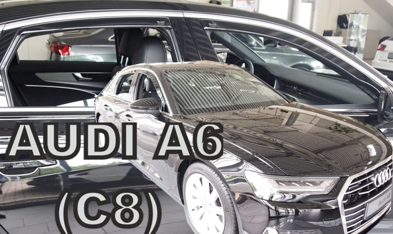Audi A6 légterelő első+hátsó ablakokhoz 4 ajtós kivitelhez 2018.02-