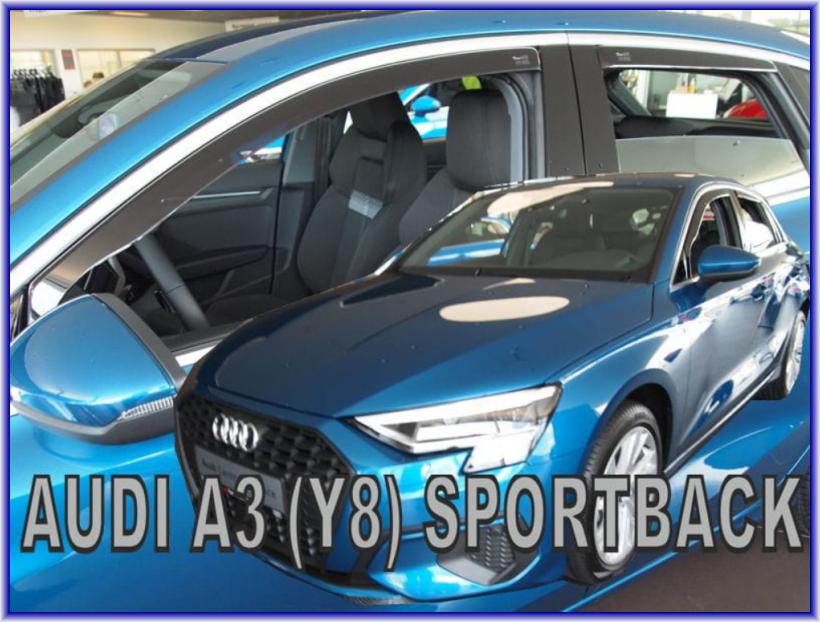Audi A3 Sportback légterelő első+hátsó ablakokhoz 5 ajtós 2020-