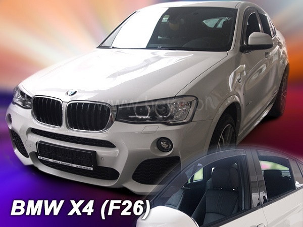 BMW X4 légterelő első+hátsó ablakokhoz 5 ajtós kivitelhez 2014.04-2018.03