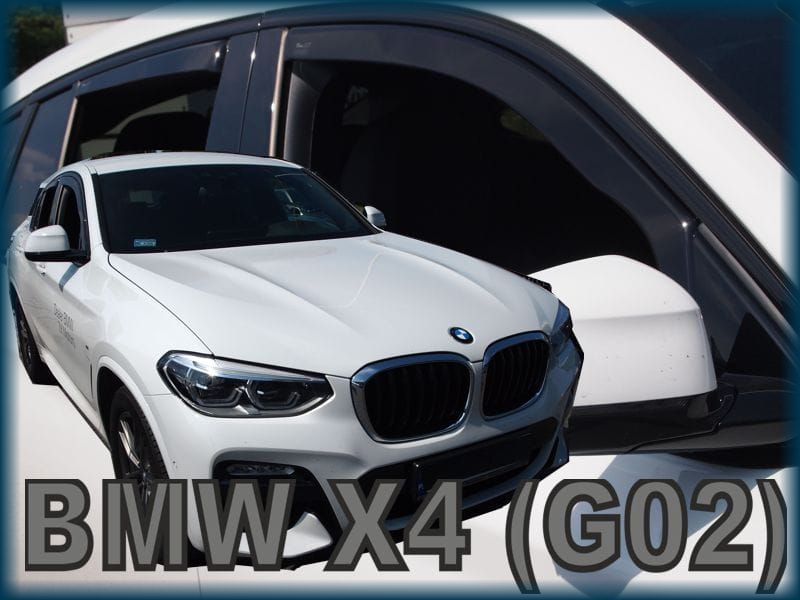 BMW X4 légterelő első+hátsó ablakokhoz 5 ajtós kivitelhez 2018.04-