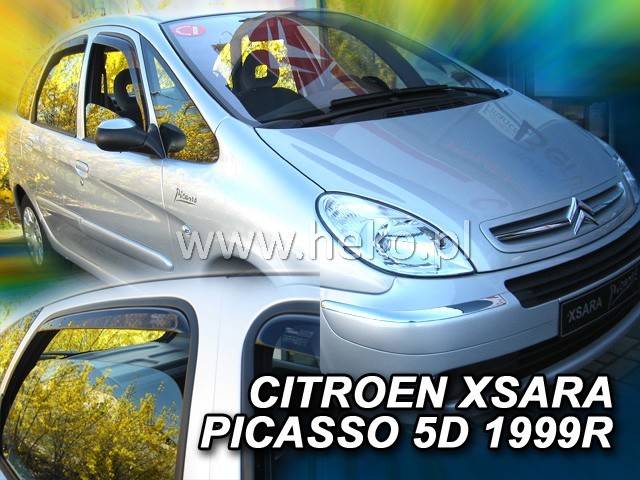 Citroen Xsara Picasso légterelő első+hátsó ablakokhoz 5 ajtós kivitelhez 1999-