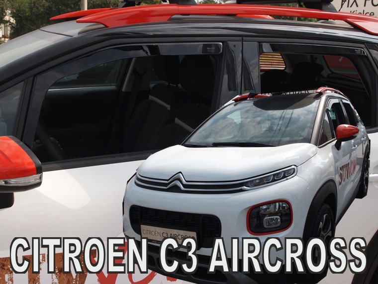 Citroen C3 Aircross légterelő első+hátsó ablakhoz 2017.06-
