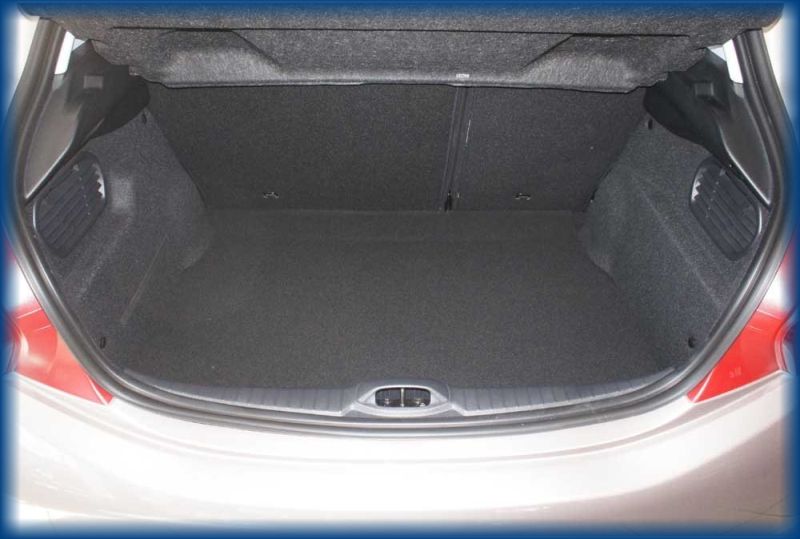 Peugeot 208 csomagtértálca méretpontos 3/5 ajtós 2012.03-