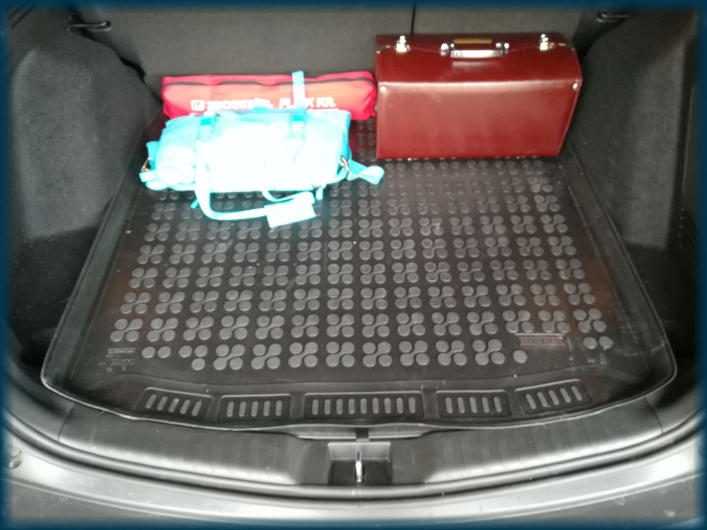 Honda CR-V HYBRID gumi csomagtértálca méretpontos 5 személyes 2018-