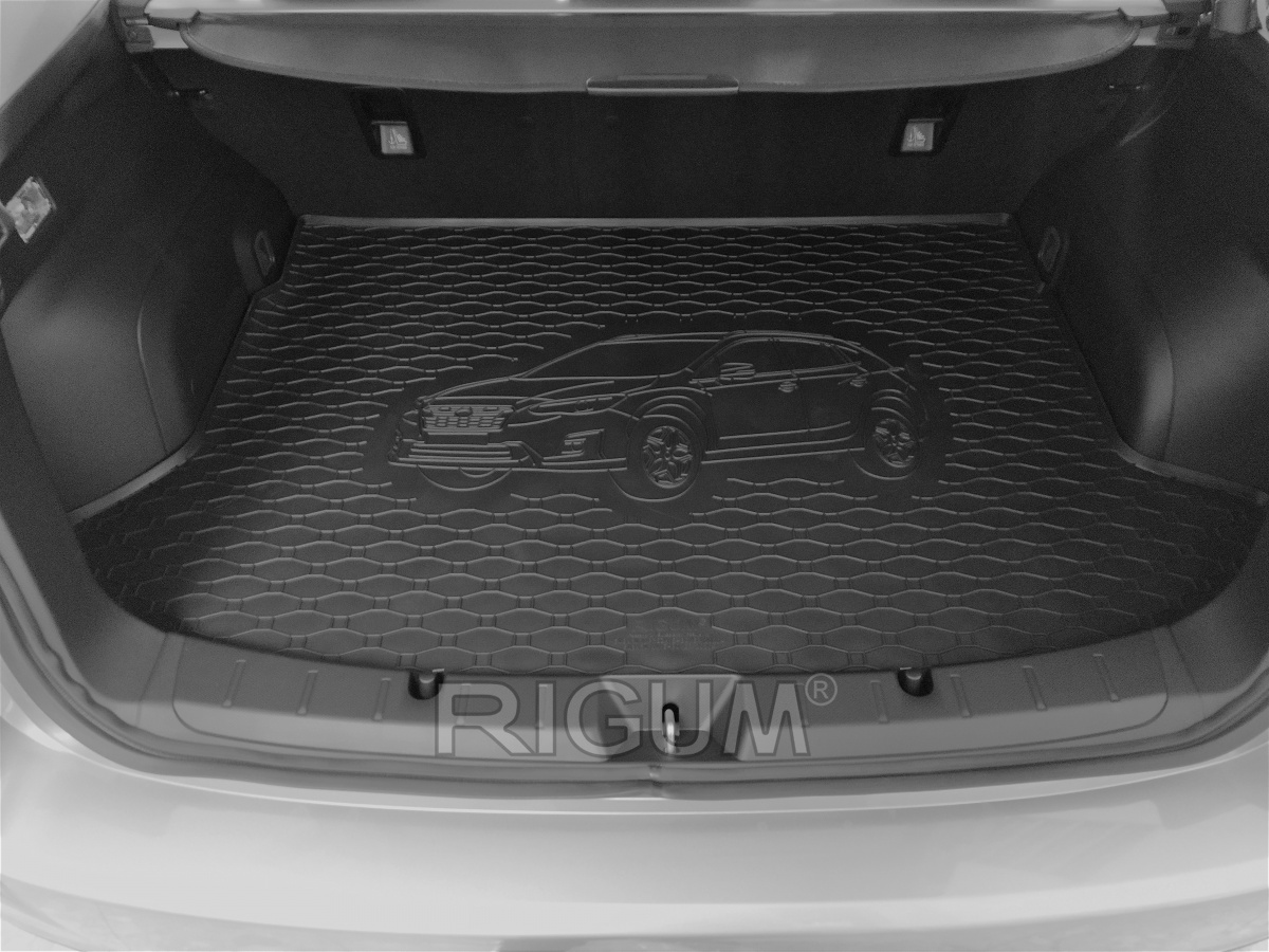 SUBARU Impreza gumi csomagtértálca méretpontos 4 ajtós WRX STi AWD 2018-