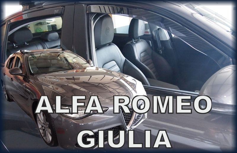 Alfa Romeo Giulia légterelő első+hátsó ablakhoz 5 ajtós 2015-