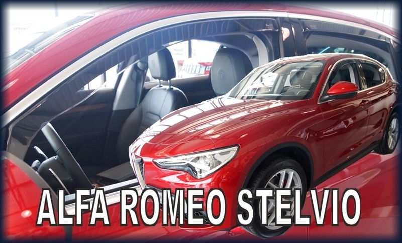 Alfa Romeo Stelvio légterelő első+hátsó ablakhoz 5 ajtós 2016.12-