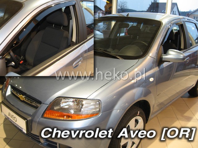 Chevrolet Aveo Classic légterelő első+hátsót ablakokhoz 3/5 ajtós kivitelhez 2003-2008