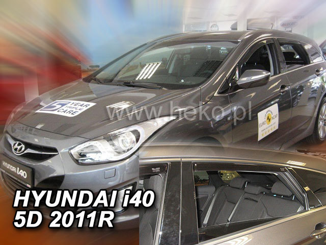 Hyundai i40 légterelő első+hátsó ablakokhoz kombi 2011-