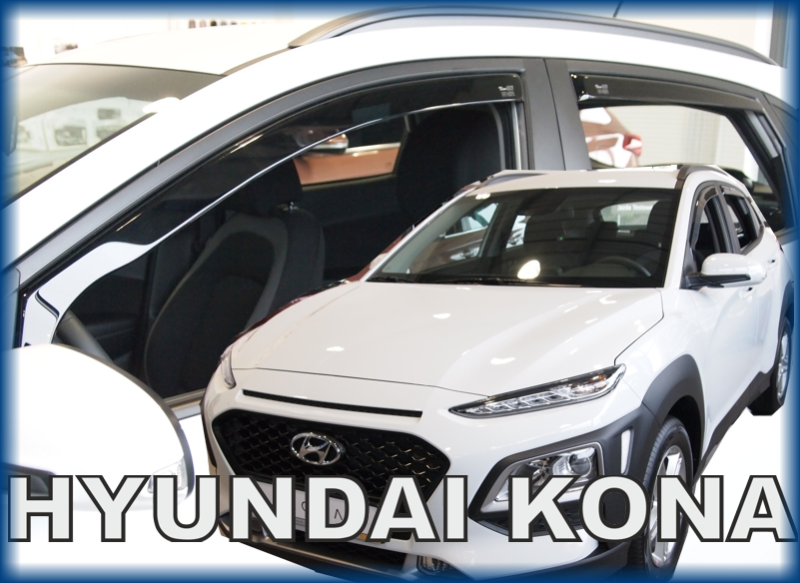 Hyundai Kona légterelő első+hátsó ablakokhoz 2017.06-2023.03