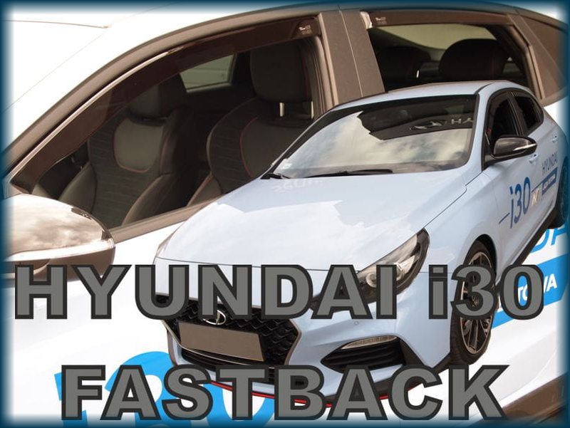 Hyundai i30 Fastback N légterelő első+hátsó ablakokhoz 2017.06-