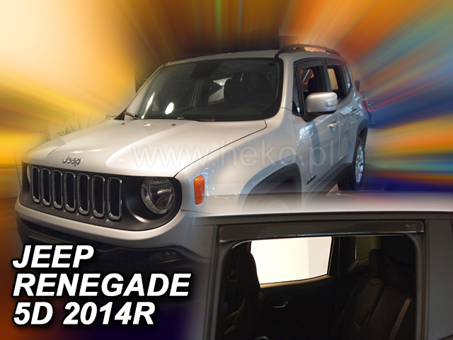 Jeep Renegade légterelő első+hátsó ablakhoz 5 ajtós 2014-