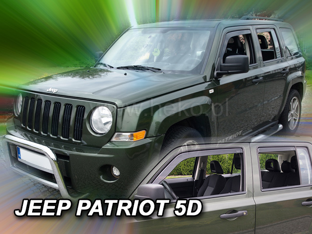 Jeep Patriot légterelő első+hátsó ablakhoz 5 ajtós 2006-
