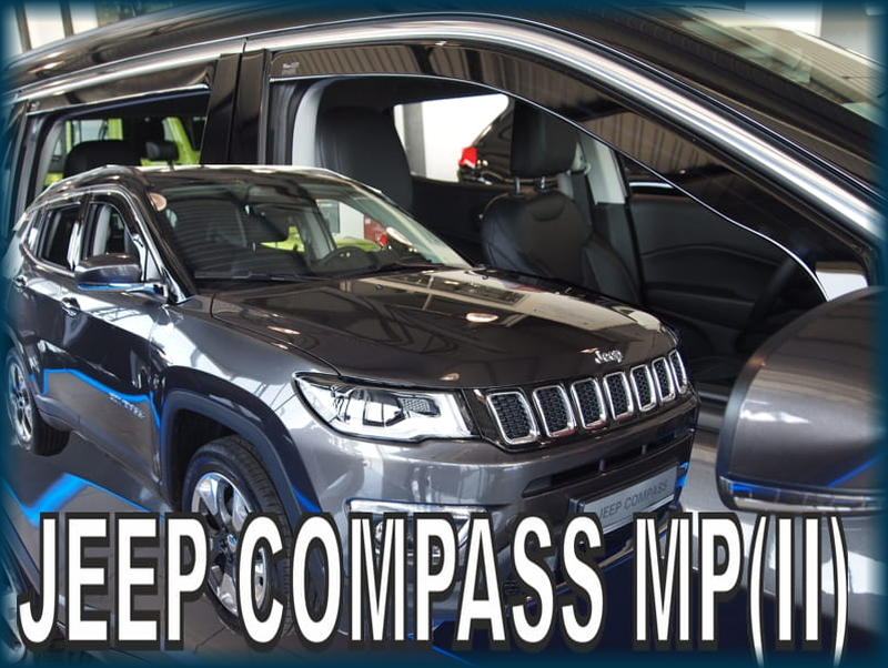 Jeep Compass légterelő első+hátsó ablakhoz 5 ajtós 2016.01-