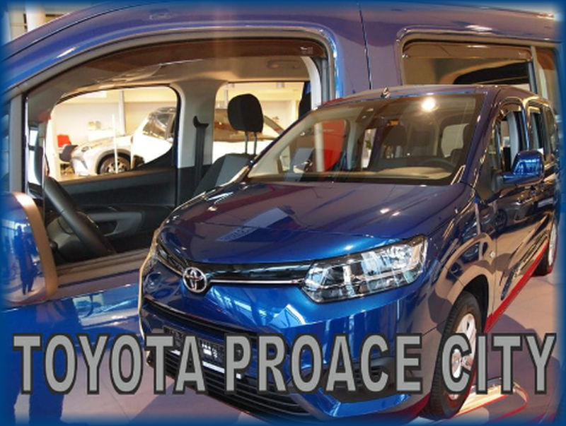 Toyota Proace City Verso légterelő első+hátsó ablakhoz 2020-