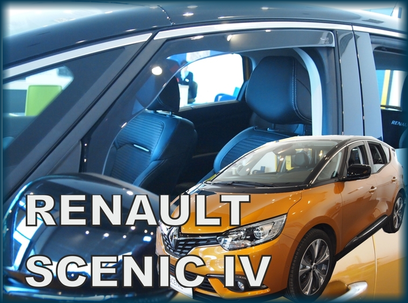 Renault Scenic légterelő első+hátsó ablakhoz 5 ajtós 2016.09-