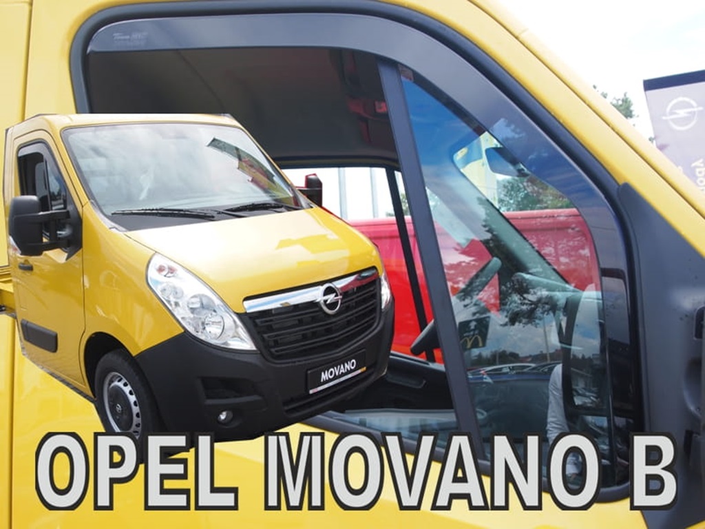 Renault Master / Opel Movano B légterelő (hosszú) első két ablakhoz 2 ajtós 2010-2022