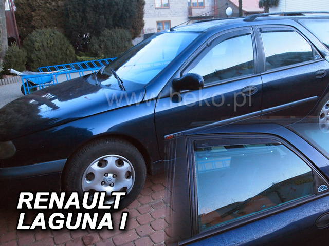 Renault Laguna légterelő első+hátsó ablakhoz 4 ajtós 1993-2001
