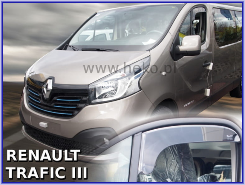 Renault Trafic légterelő első két ablakhoz 2 ajtós 2014-