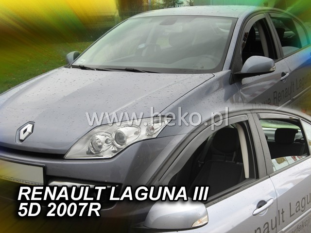 Renault Laguna légterelő első+hátsó ablakhoz 5 ajtós 2007-
