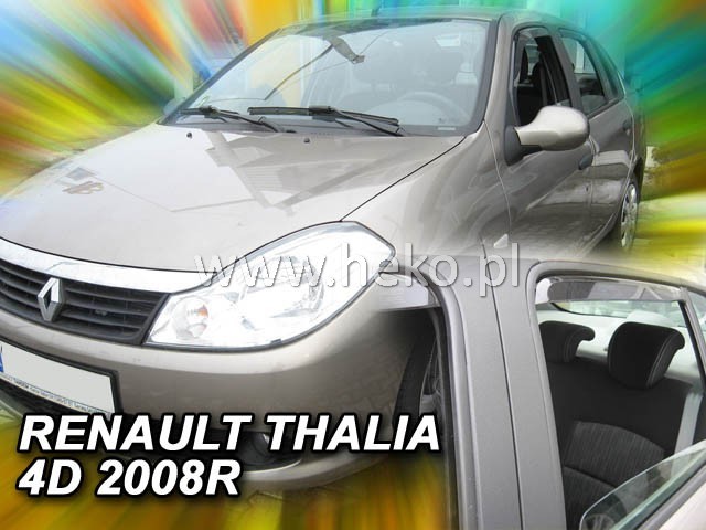 Renault Thalia légterelő első+hátsó ablakhoz 4 ajtós 2008.11-
