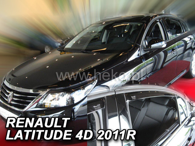 Renault Latitude légterelő első+hátsó ablakhoz 4 ajtós 2011-