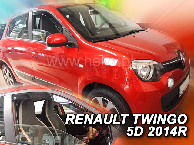 Renault Twingo légterelő első két ablakhoz 5 ajtós 2014-