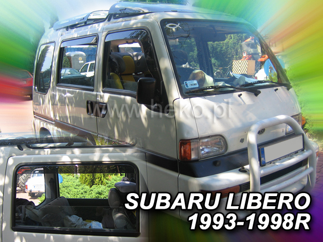 Subaru Libero légterelő első+hátsó ablakhoz 4 ajtós 1993-1999