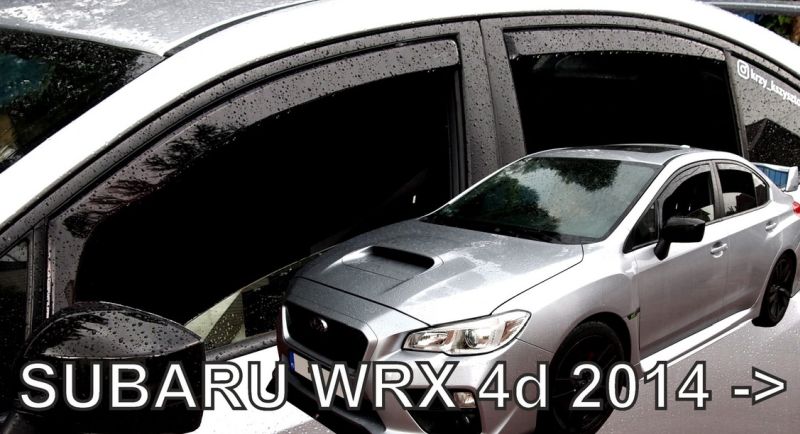 Subaru WRX légterelő első+hátsó ablakhoz 4 ajtós 2014.06-