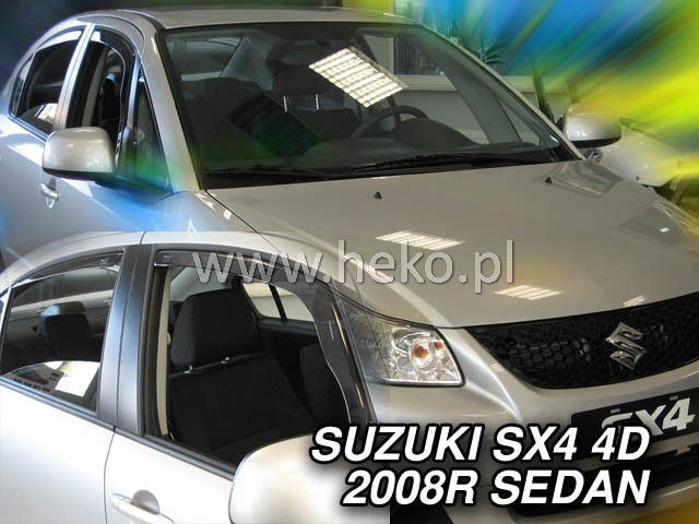 Suzuki SX4 légterelő első+hátsó ablakokhoz 4 ajtós 2007.10-