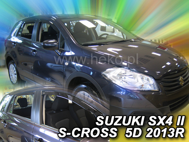 Suzuki SX4 S-CROSS légterelő első+hátsó ablakokhoz 5 ajtós 2013.08-