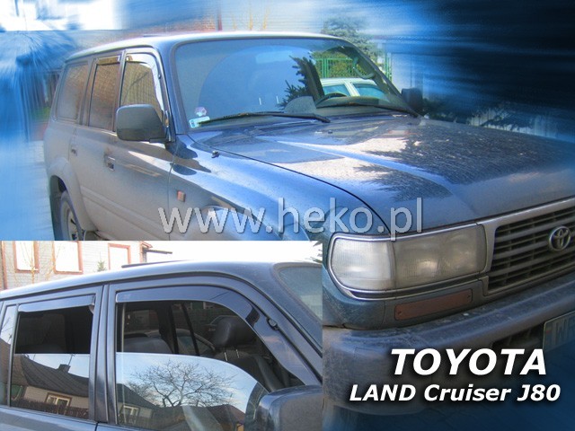 Toyota Land Cruiser légterelő első két ablakhoz 5 ajtós 1990-1998