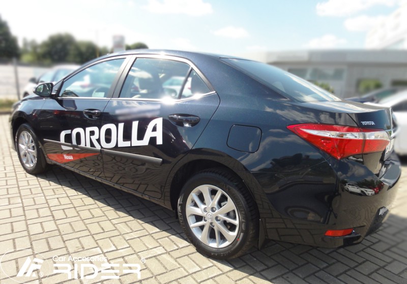 Toyota Corolla (E160) ajtódíszléc készlet, 4 ajtós 2012-2019