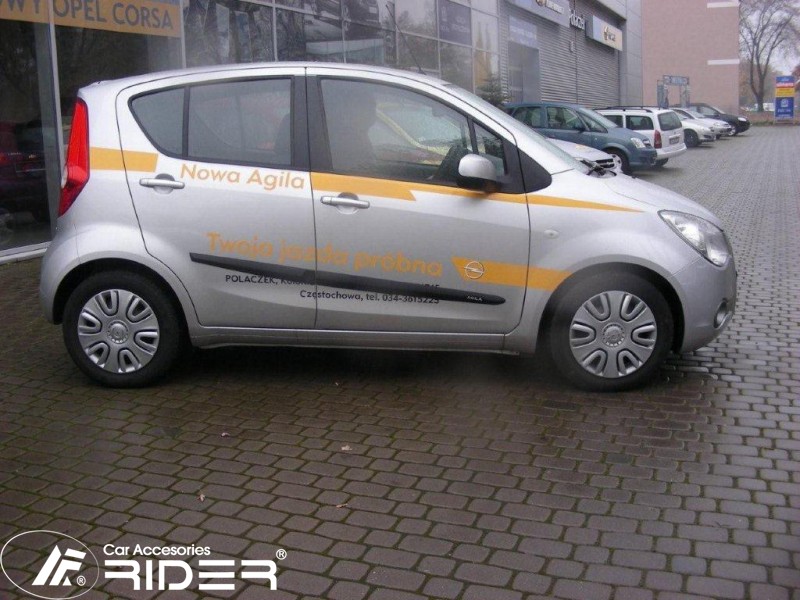 Opel Agila ajtódíszléc készlet, 5 ajtós 2008-2014