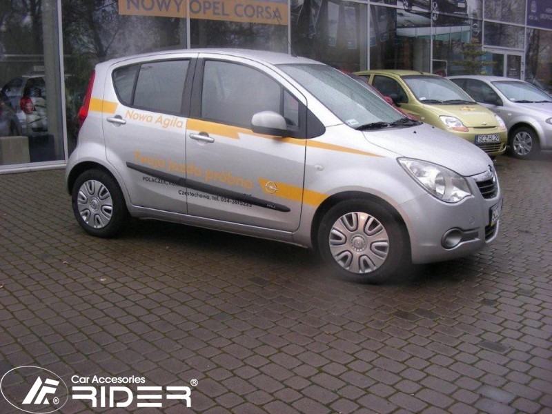 Opel Agila ajtódíszléc készlet, 5 ajtós 2008-2014