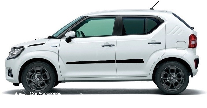 Suzuki Ignis ajtódíszléc készlet, 5 ajtós 2016-