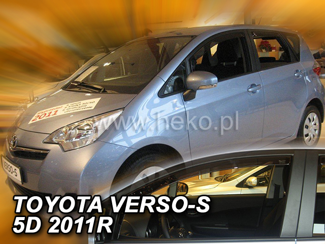 Toyota Verso S légterelő első két ablakhoz 5 ajtós 2011-